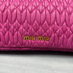 Miu Miu Red Shoulder Bag