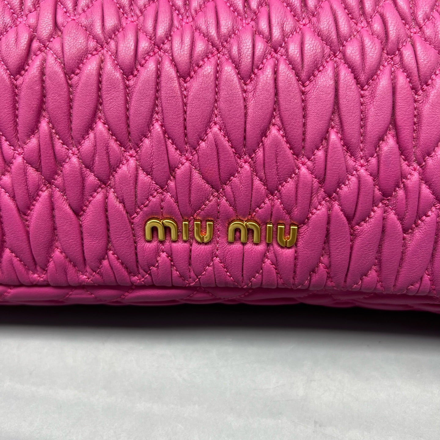 Miu Miu Red Shoulder Bag
