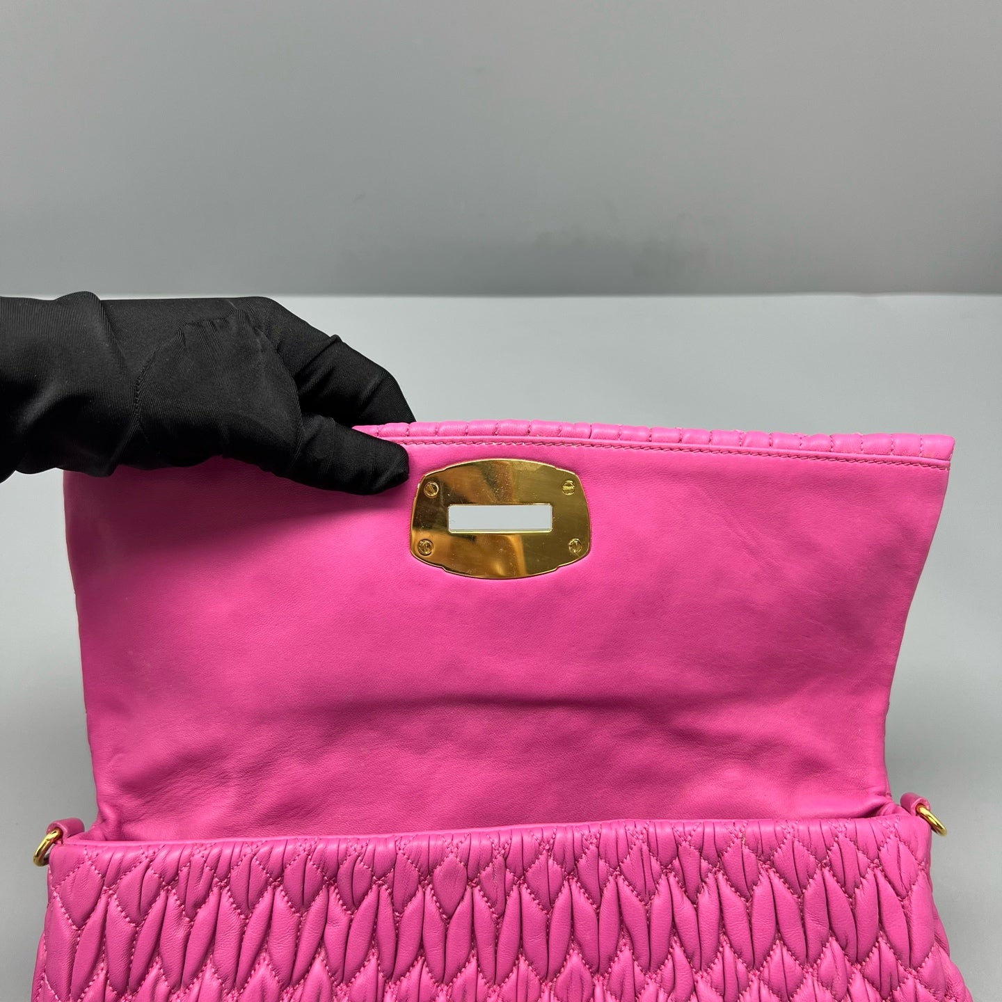 Miu Miu Red Shoulder Bag