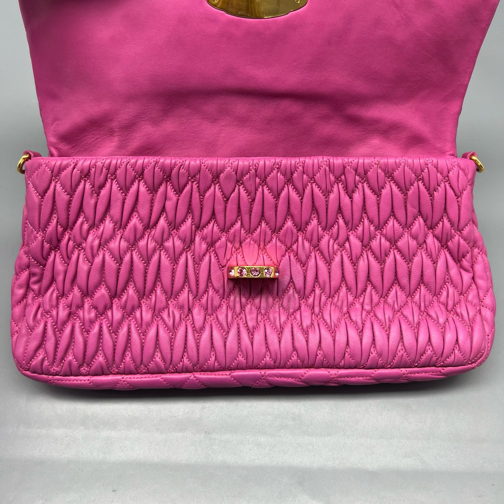Miu Miu Red Shoulder Bag