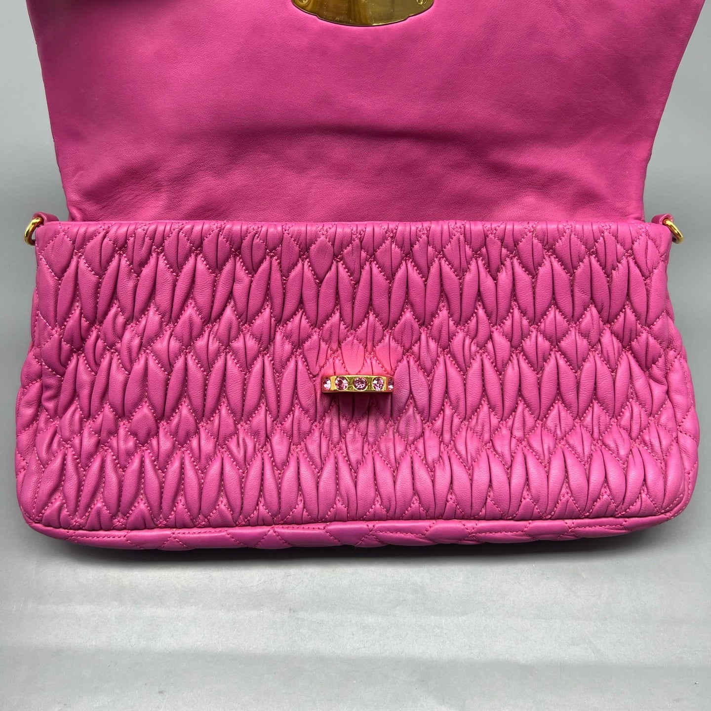 Miu Miu Red Shoulder Bag