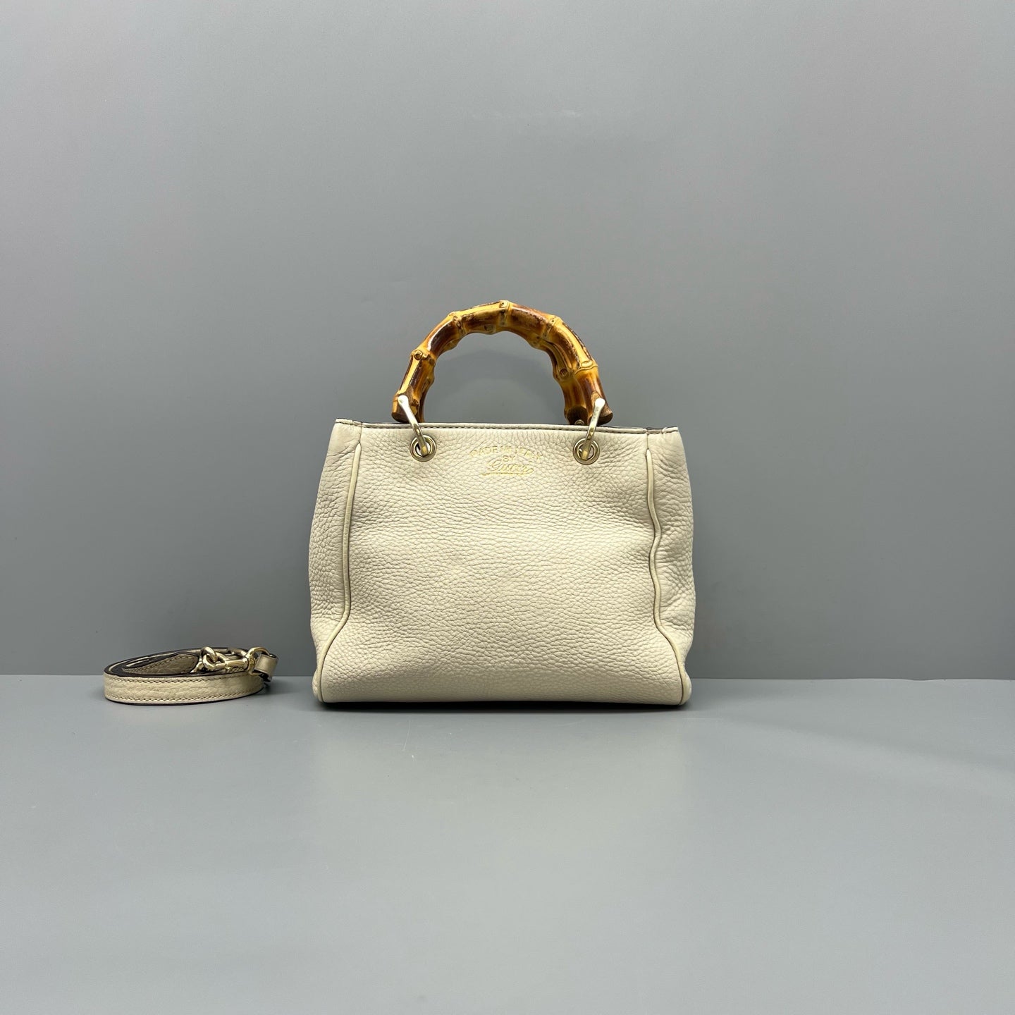 Gucci White Satchel