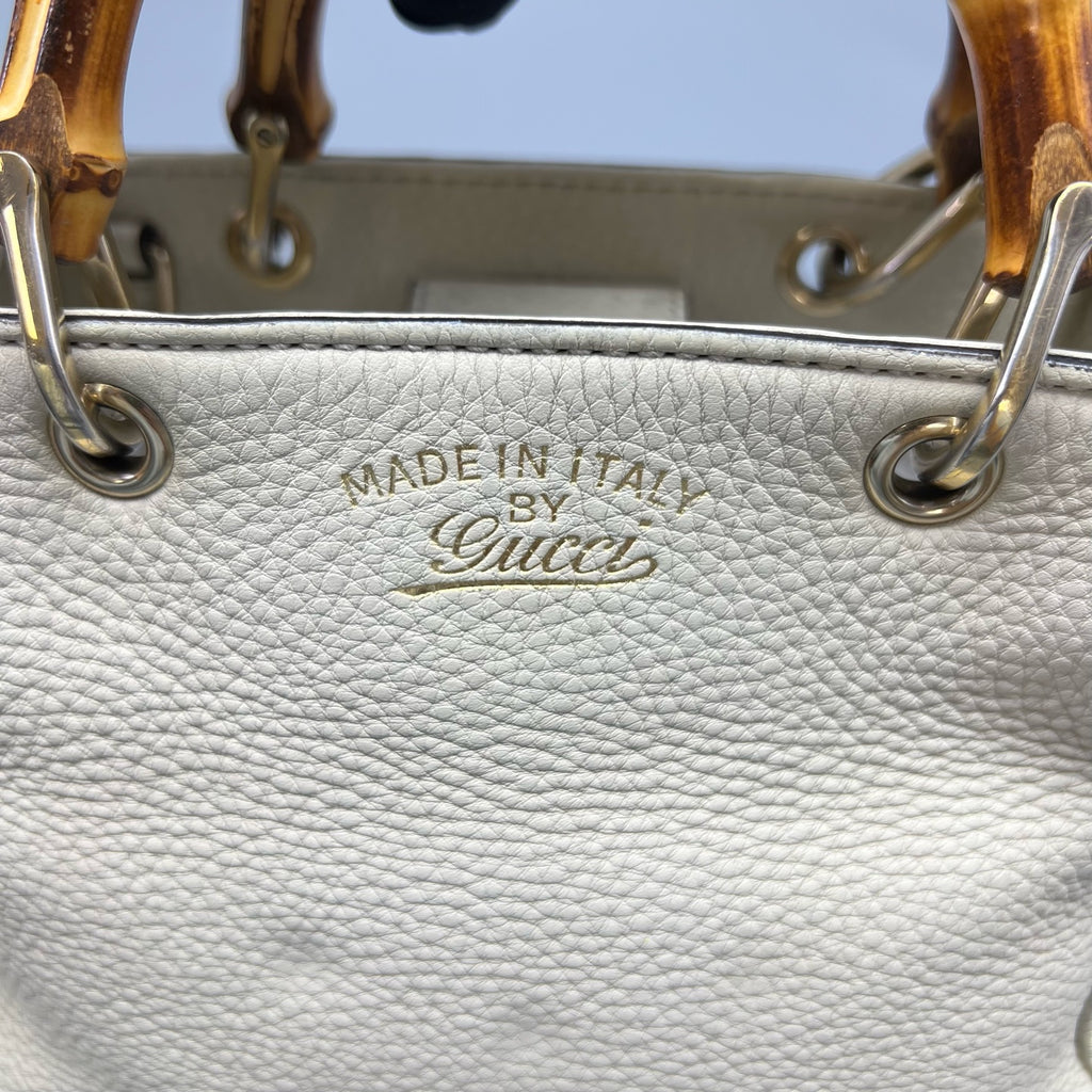 Gucci White Satchel