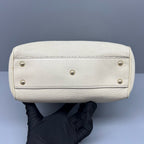 Gucci White Satchel