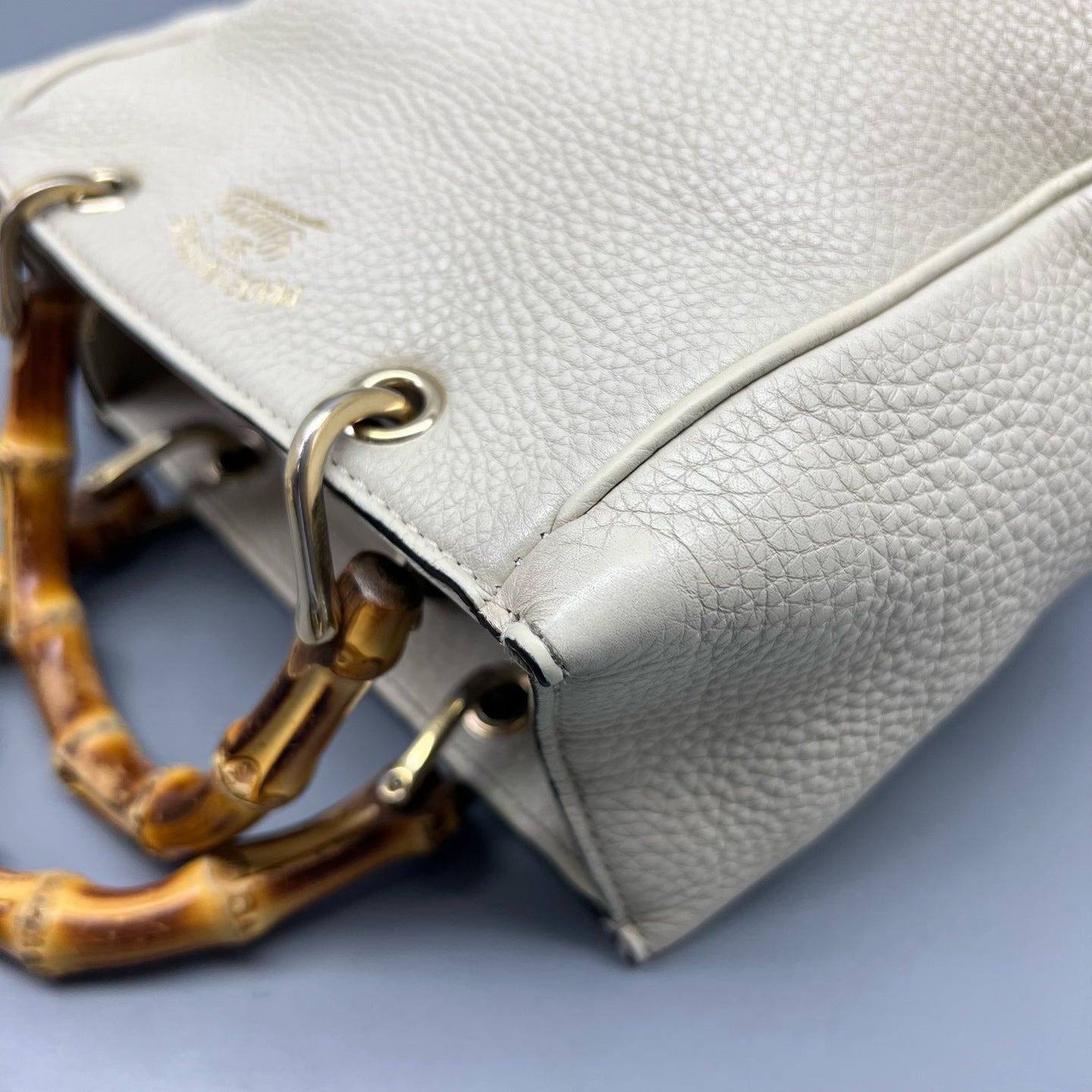 Gucci White Satchel
