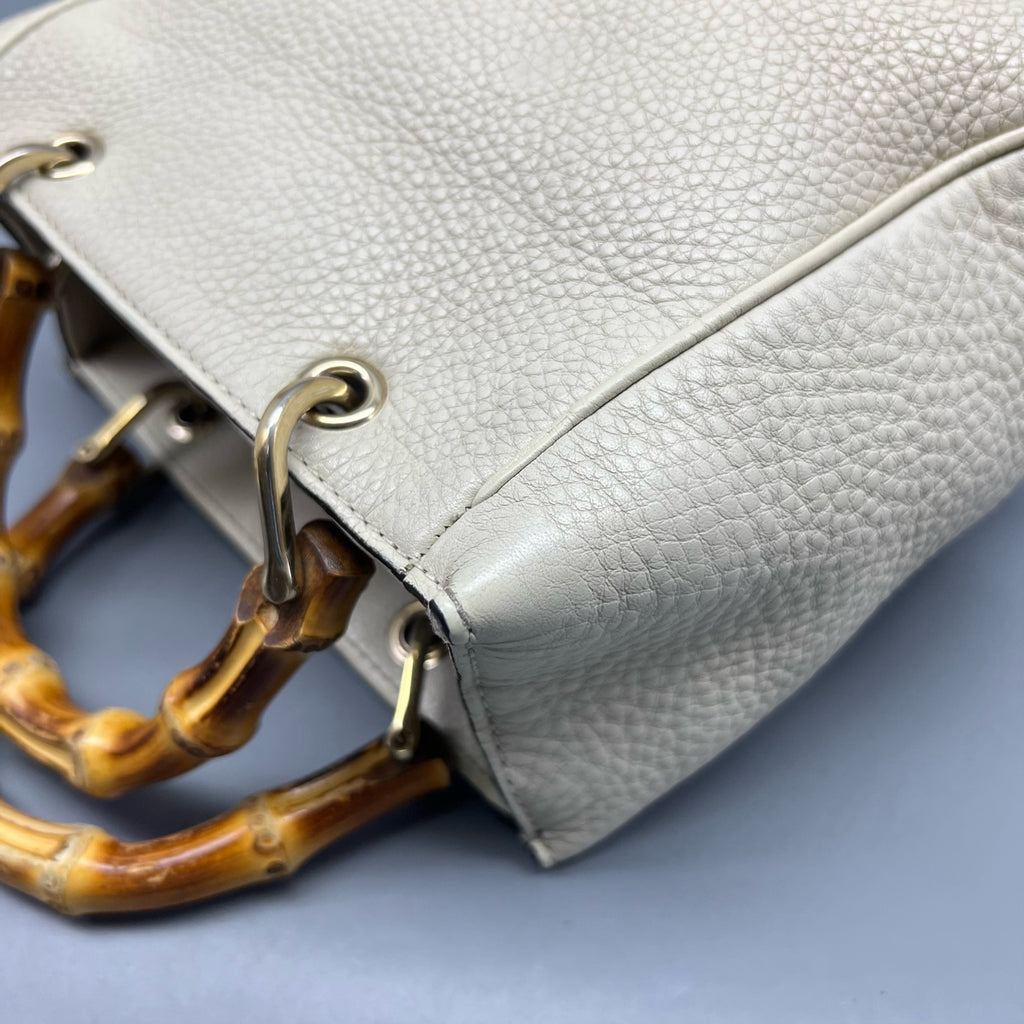 Gucci White Satchel