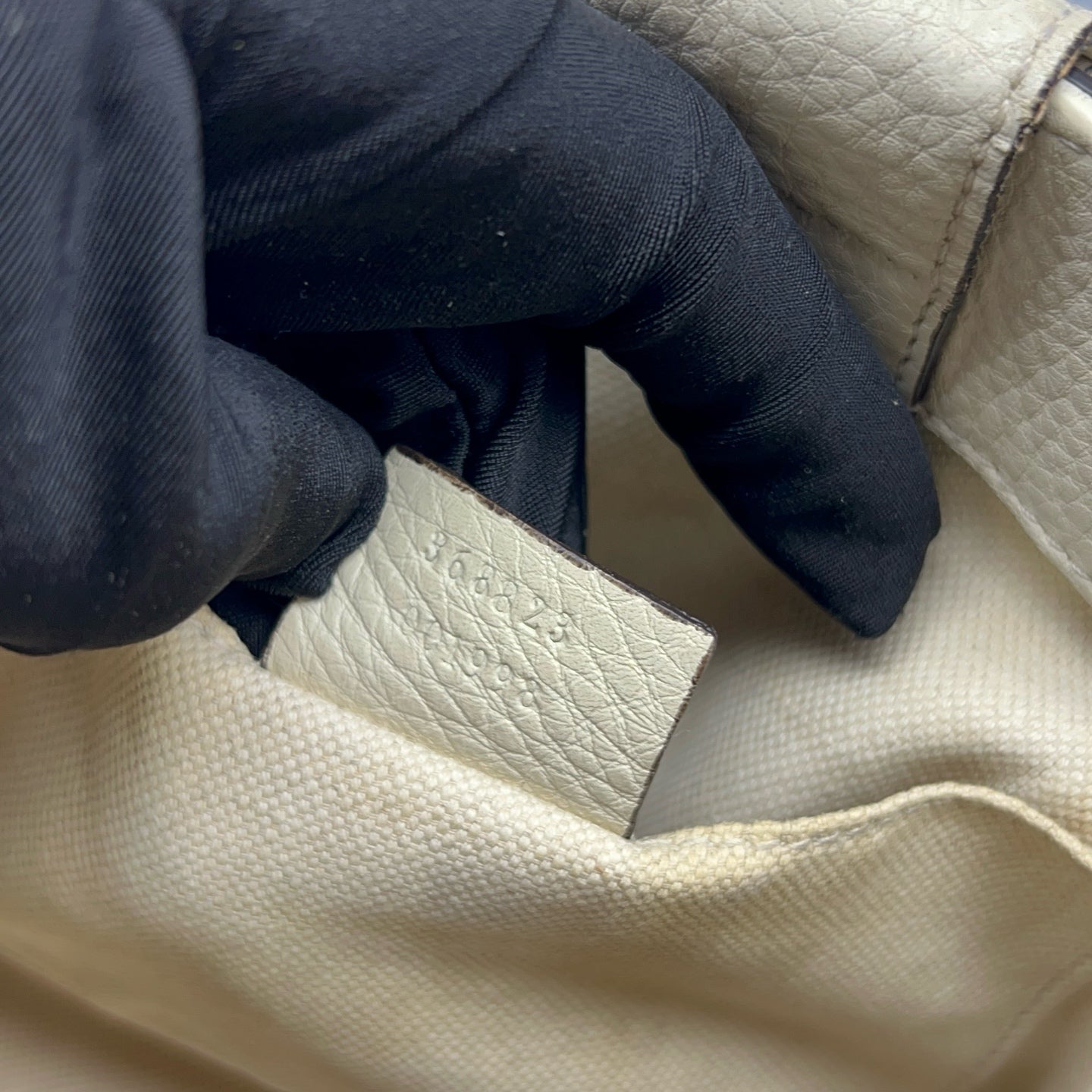 Gucci White Satchel