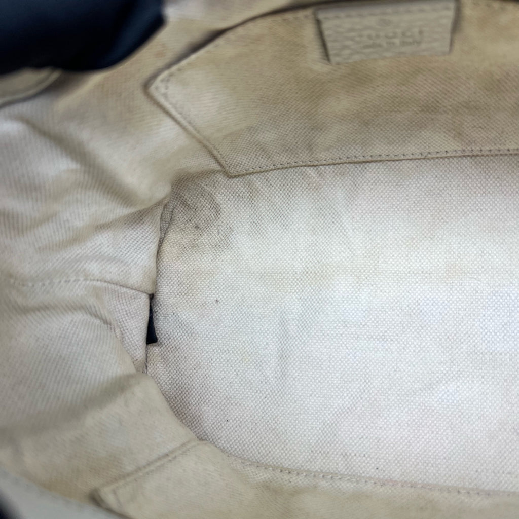 Gucci White Satchel