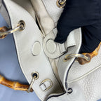 Gucci White Satchel
