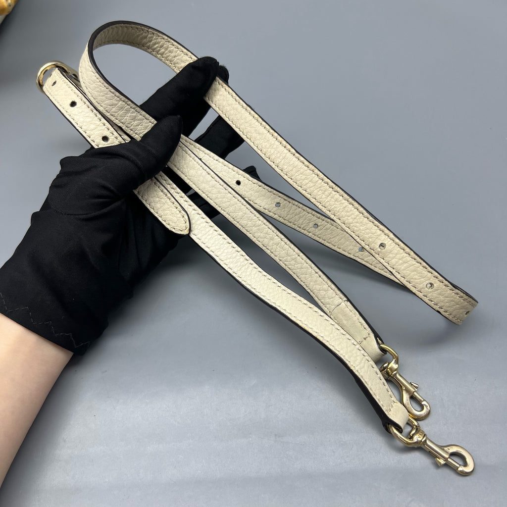 Gucci White Satchel