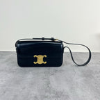 Celine TRIOMPHE Glossy Cowhide Shoulder Bag 194143BF4.38NO