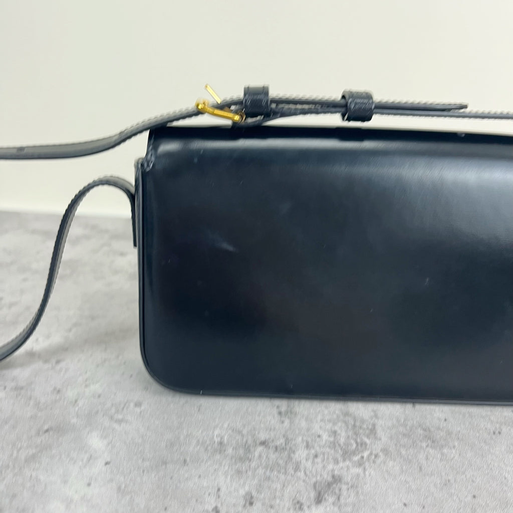 Celine TRIOMPHE Glossy Cowhide Shoulder Bag 194143BF4.38NO