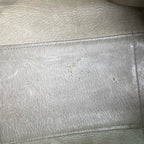 Loewe Alcantara Green Satchel