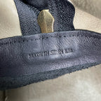 Loewe Alcantara Green Satchel