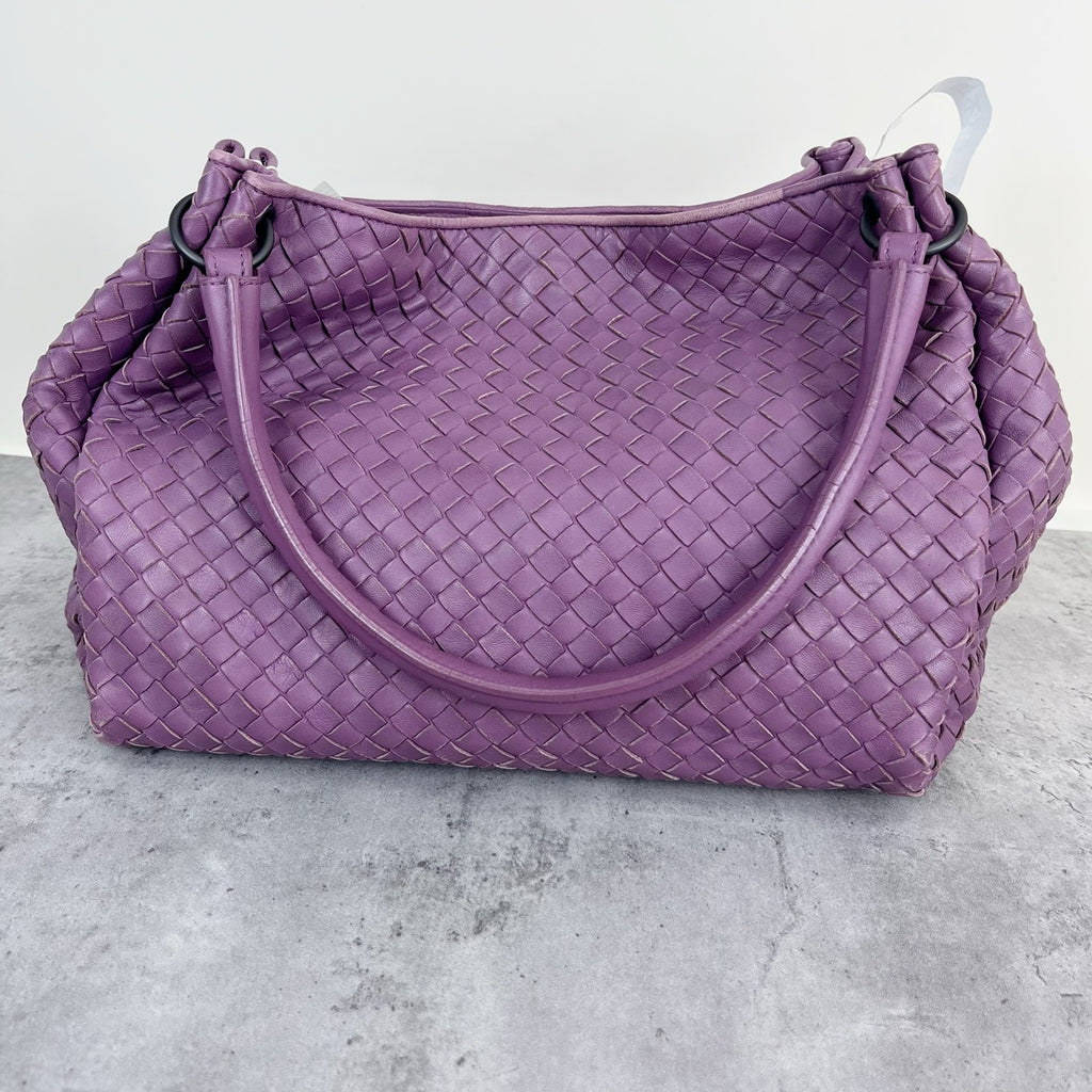Bottega Veneta Purple Satchel