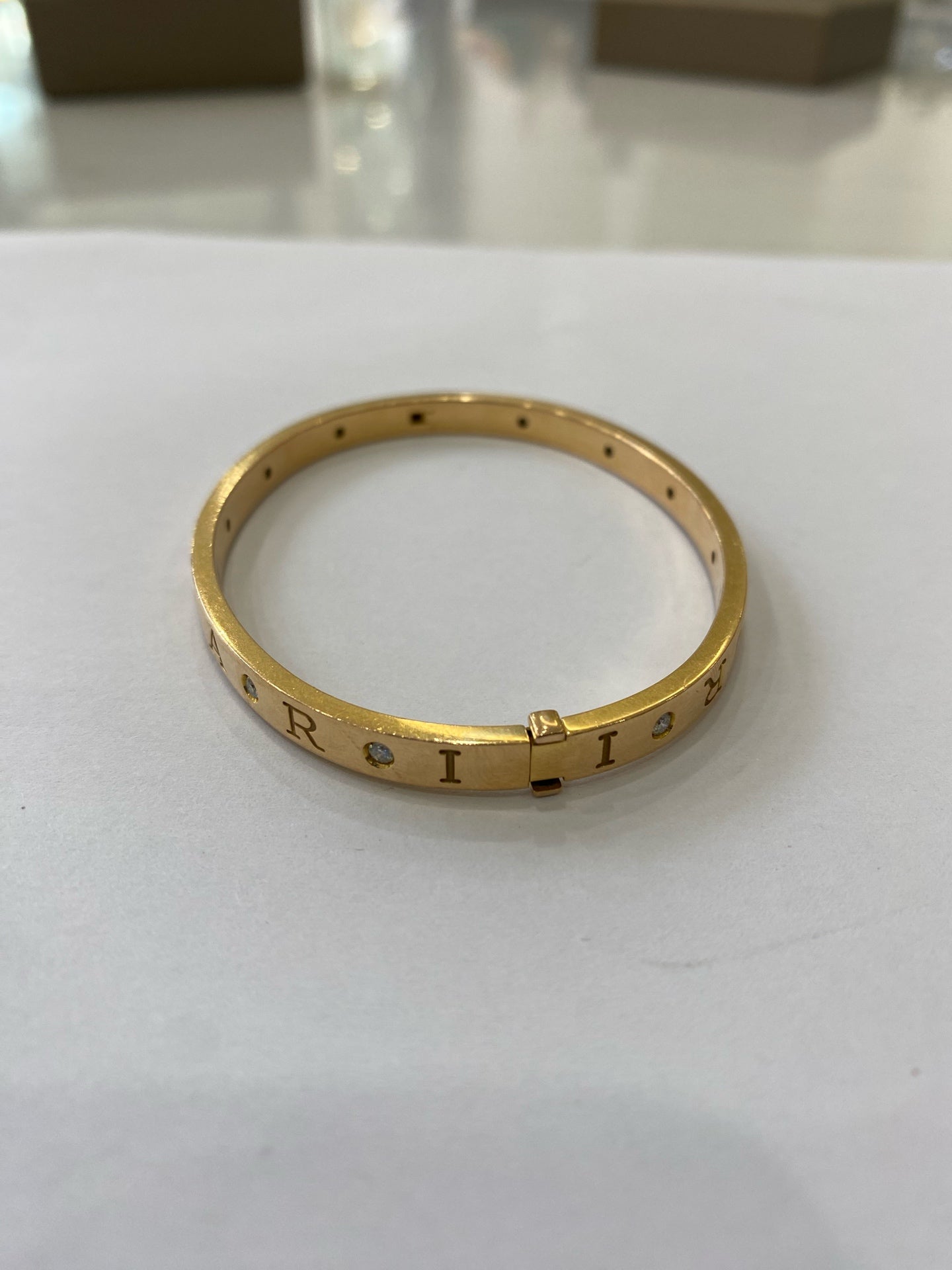 Bvlgari Rose gold Bangle