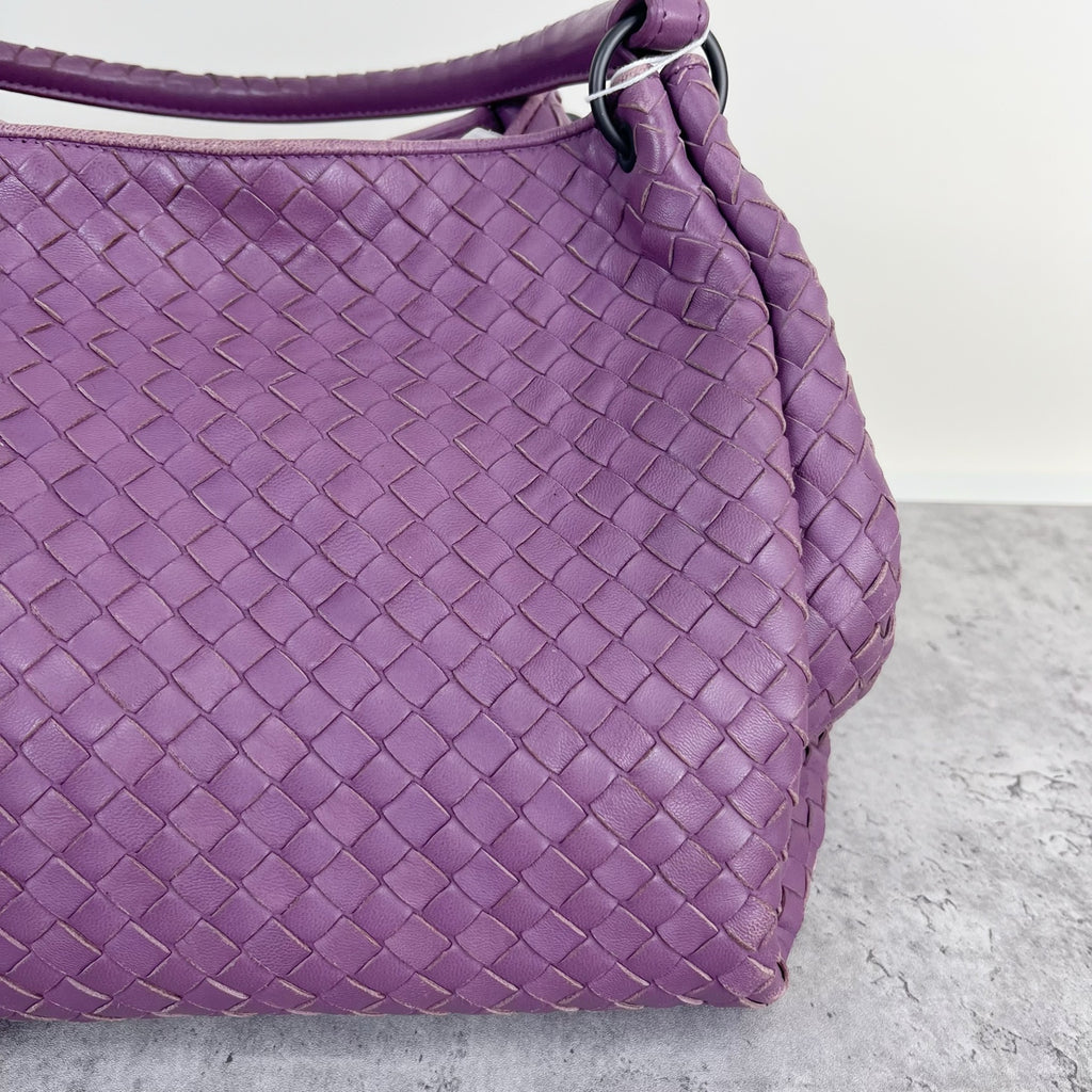 Bottega Veneta Purple Satchel