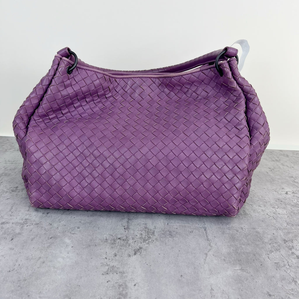 Bottega Veneta Purple Satchel