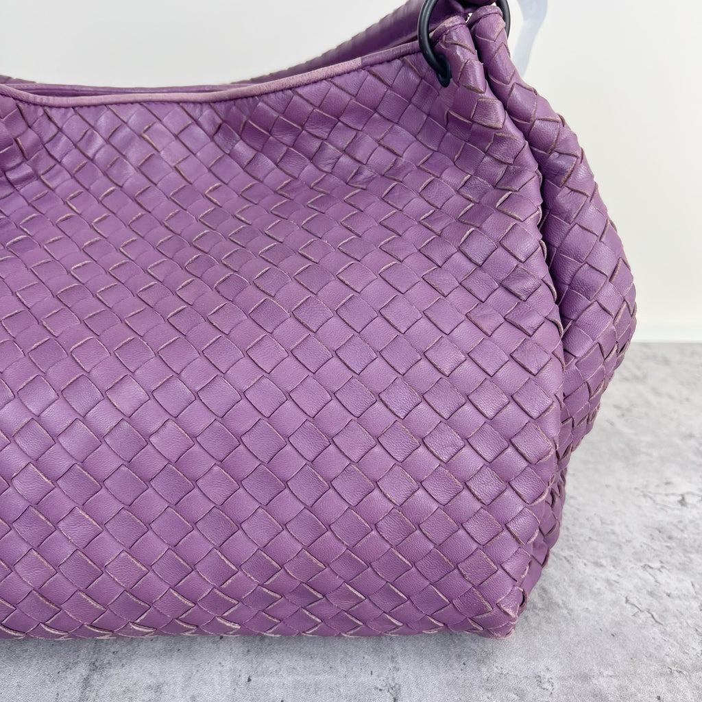 Bottega Veneta Purple Satchel