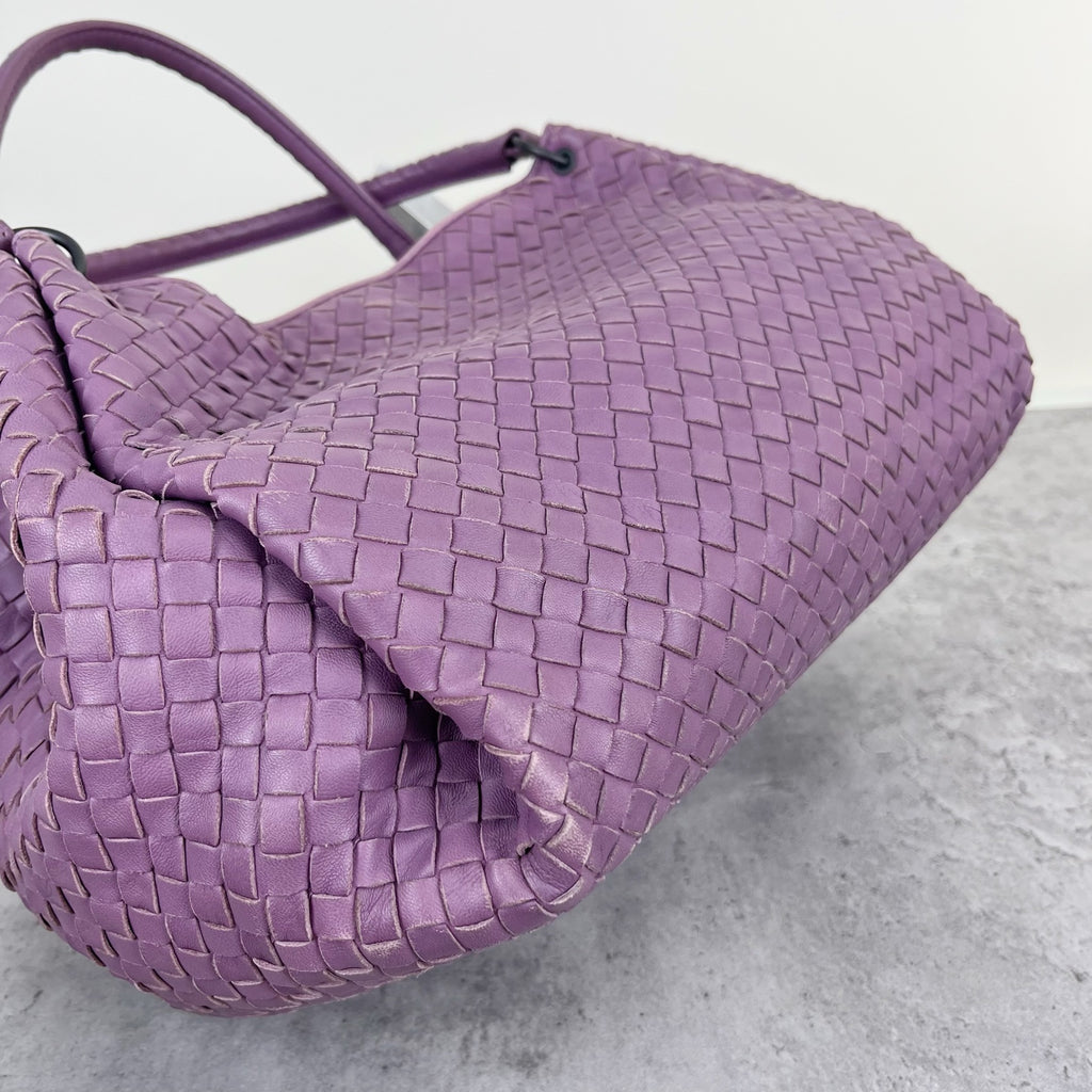 Bottega Veneta Purple Satchel