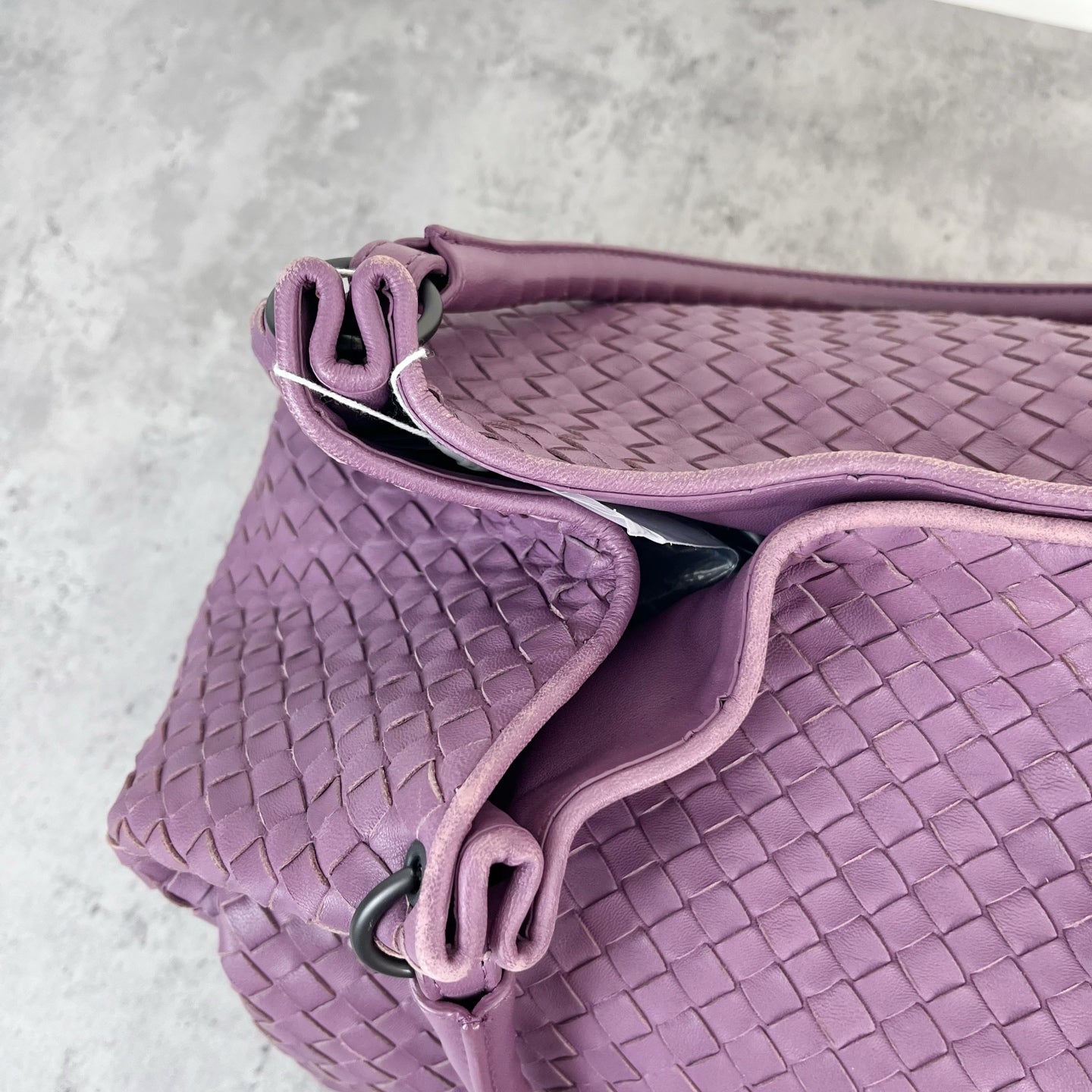Bottega Veneta Purple Satchel