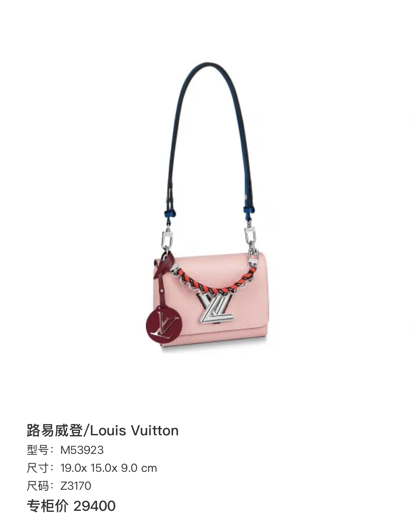 Louis Vuitton 19.0x 15.0x 9.0 cm M53923