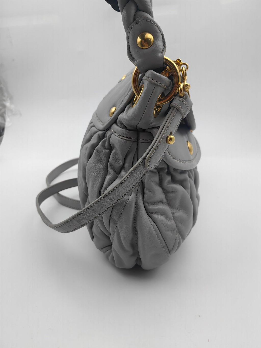 Miu Miu Gray Satchel