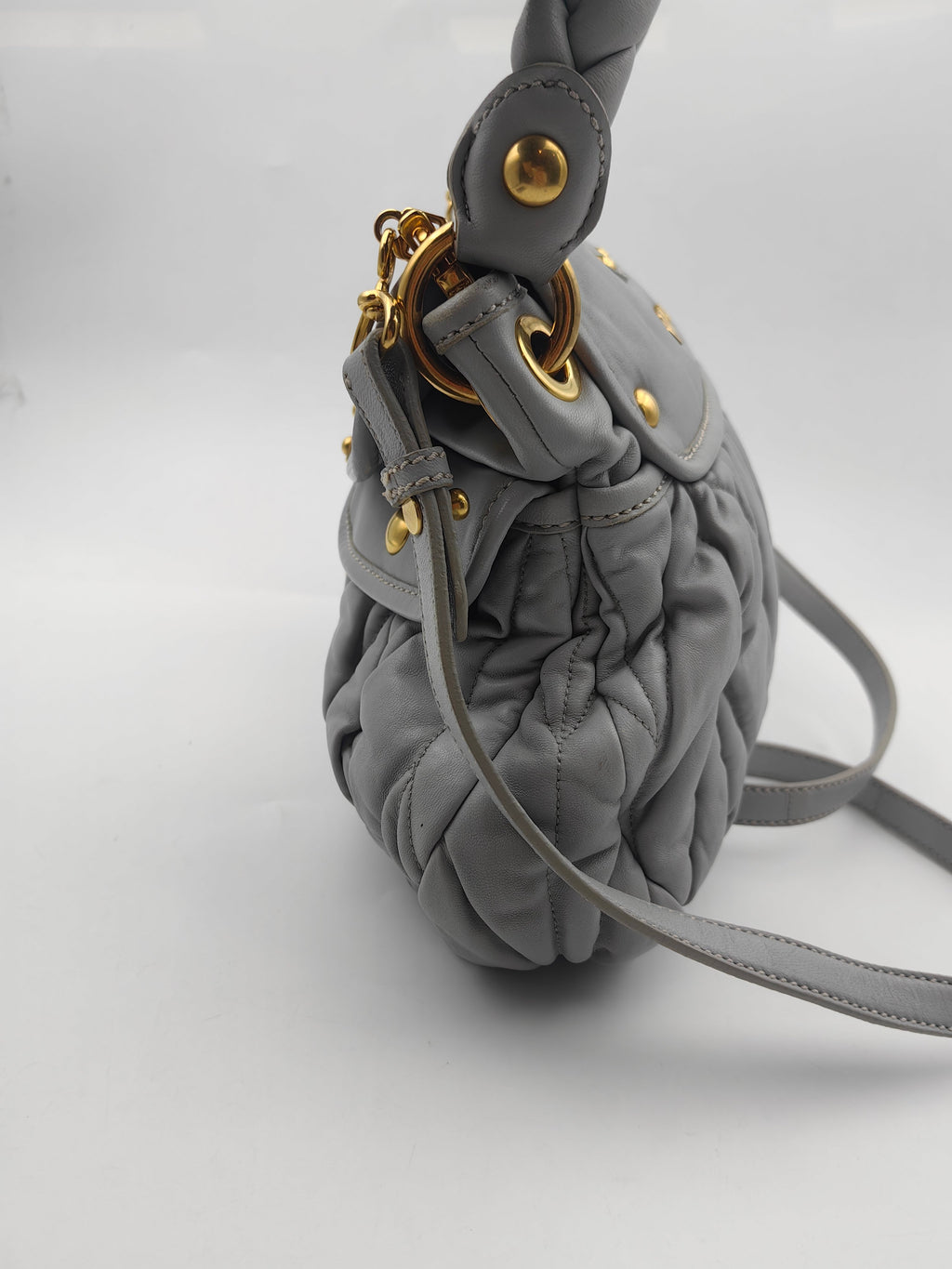 Miu Miu Gray Satchel