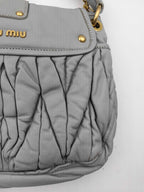 Miu Miu Gray Satchel