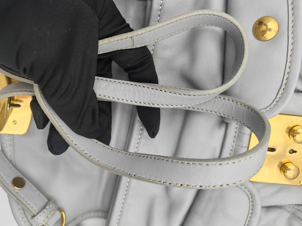 Miu Miu Gray Satchel