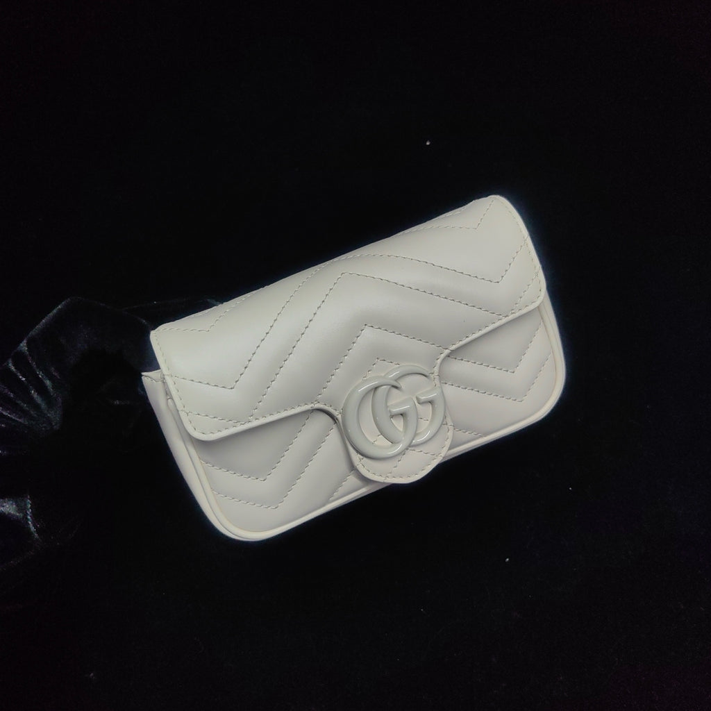 Gucci White Shoulder Bag