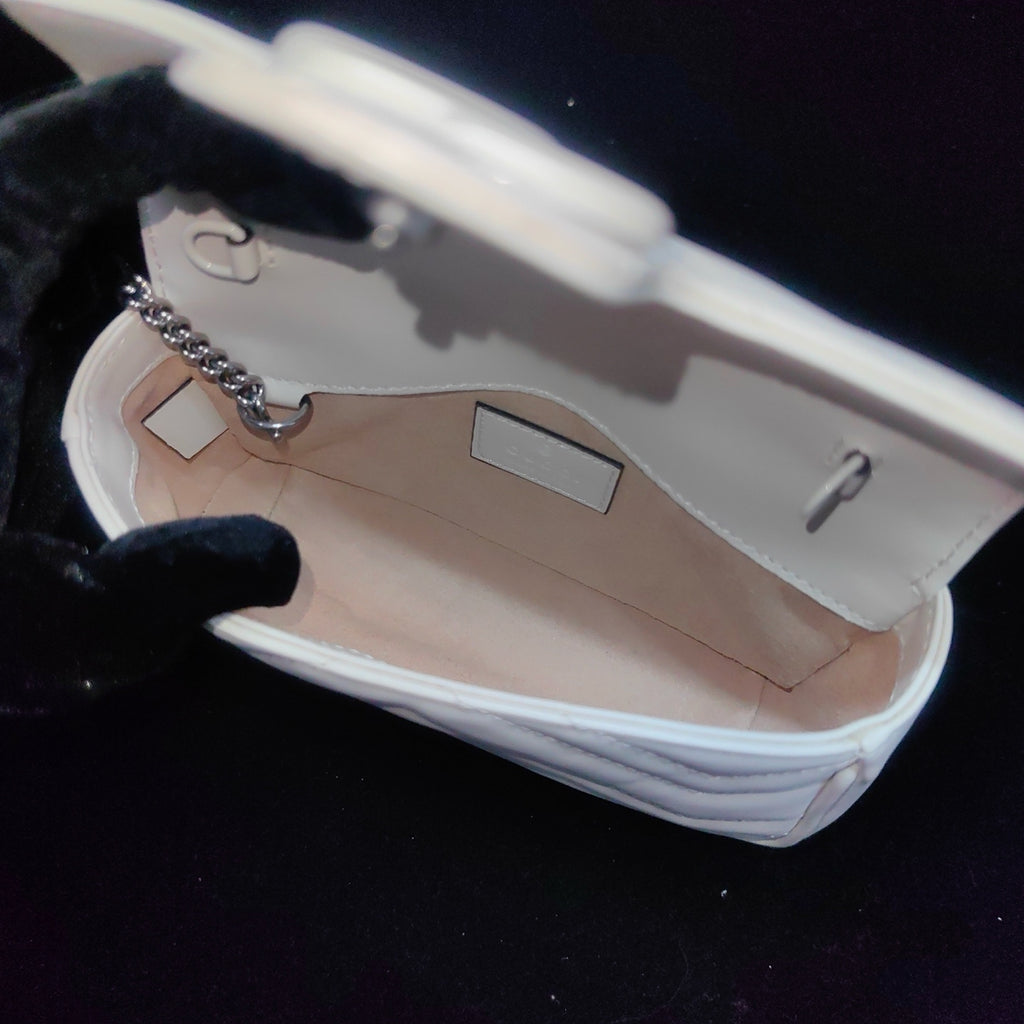 Gucci White Shoulder Bag