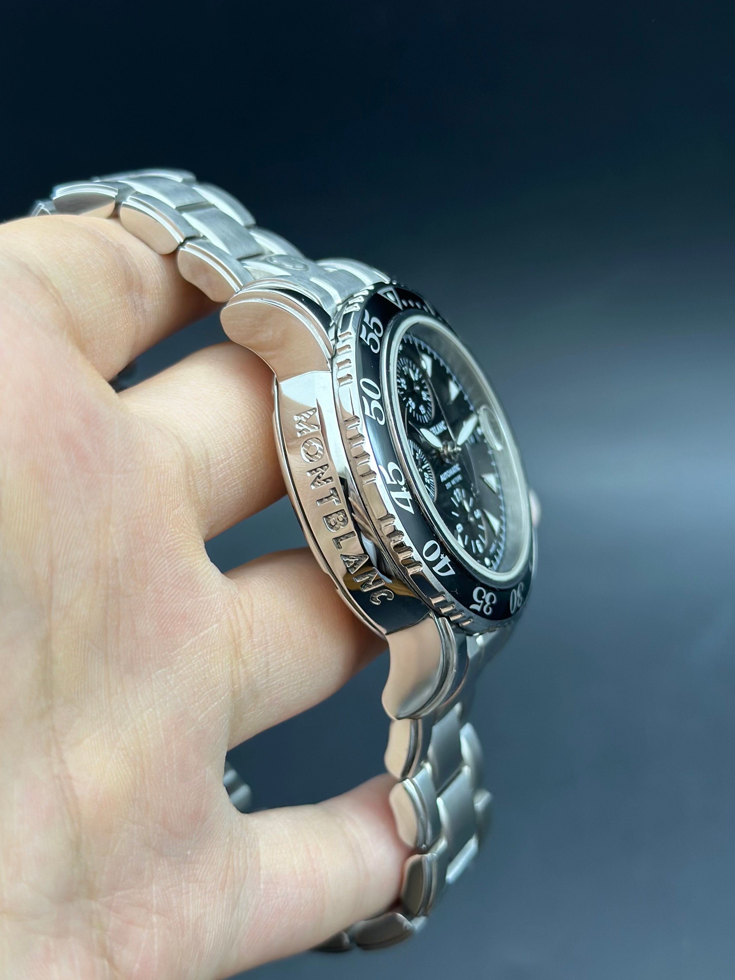 Montblanc Black Automatic (self-winding) watch