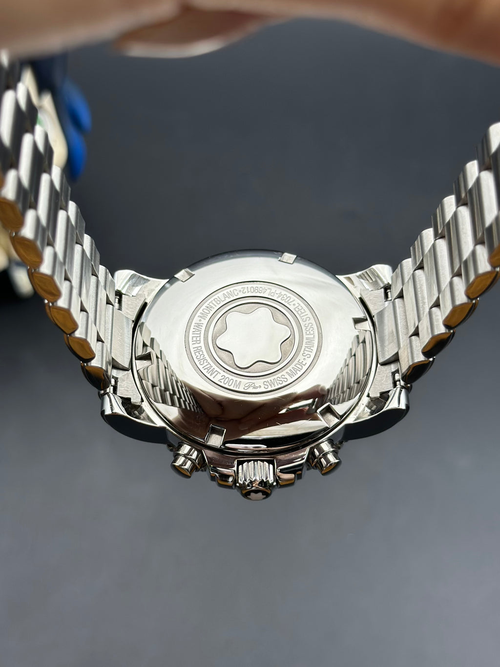 Montblanc Black Automatic (self-winding) watch