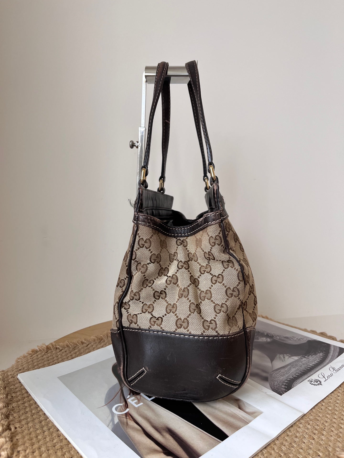 Gucci Leather Satchel