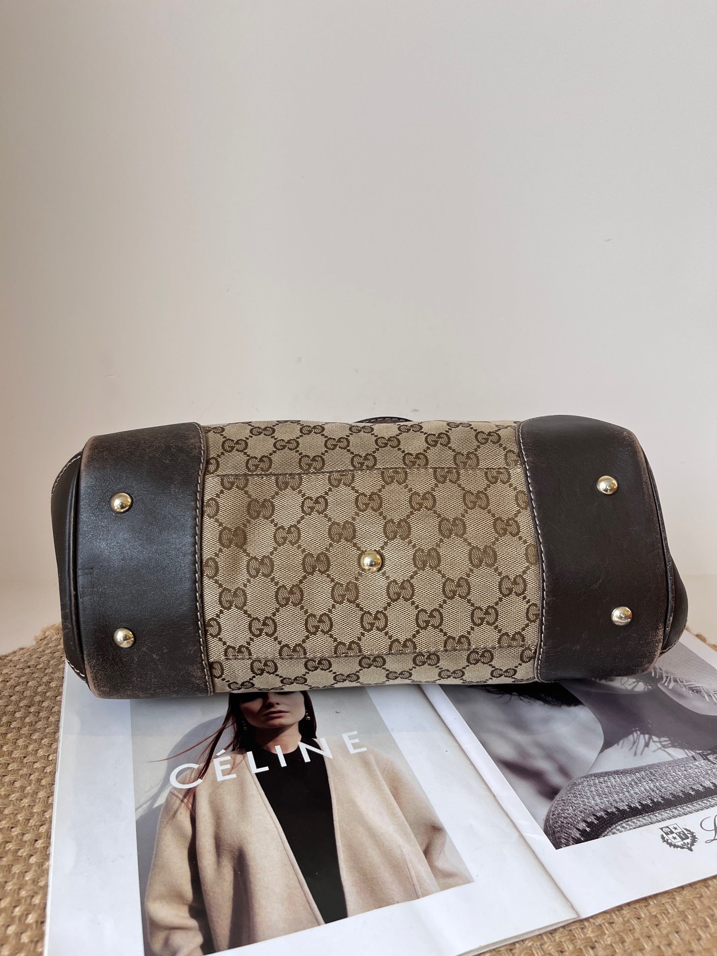 Gucci Leather Satchel