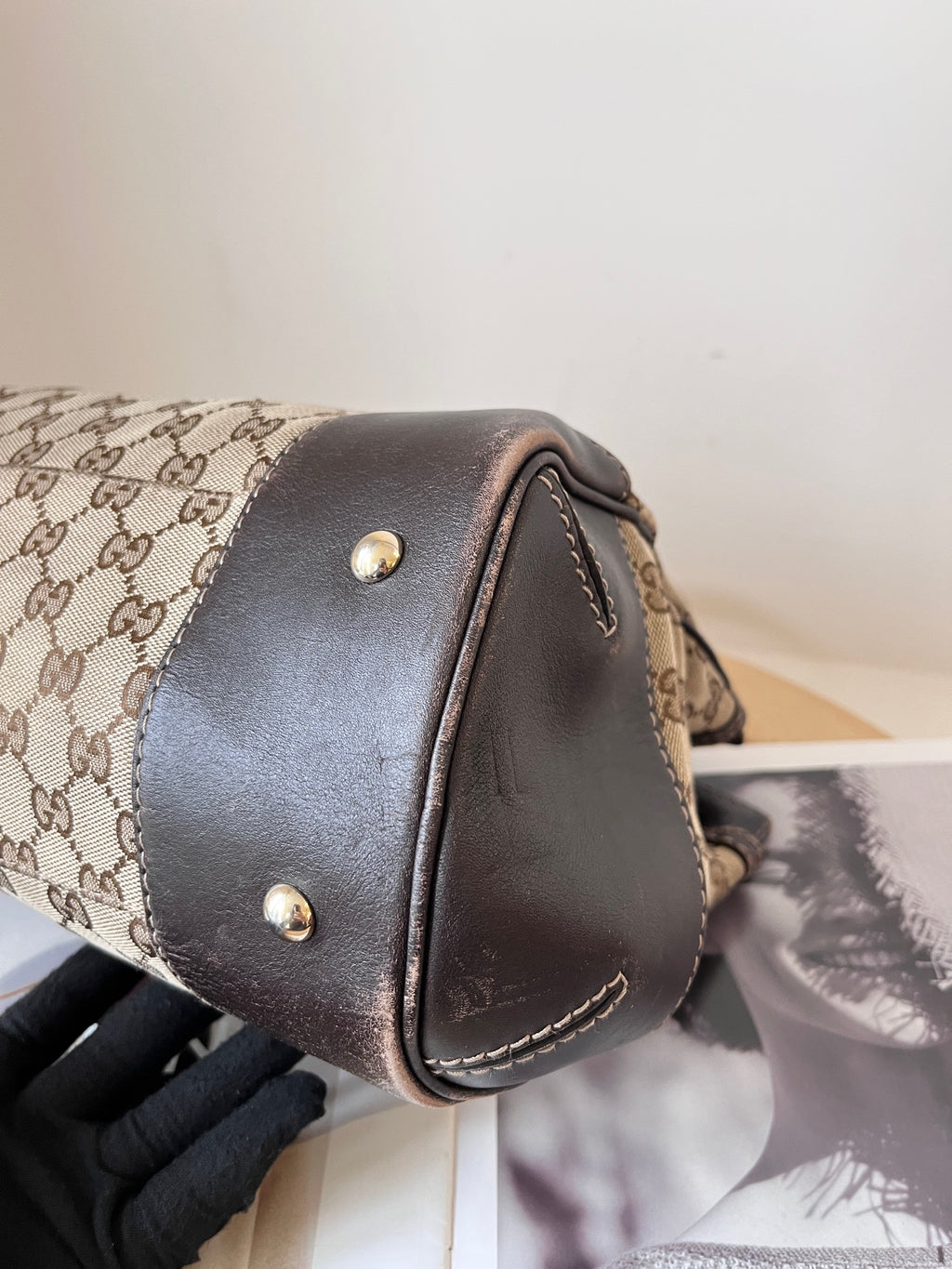 Gucci Leather Satchel