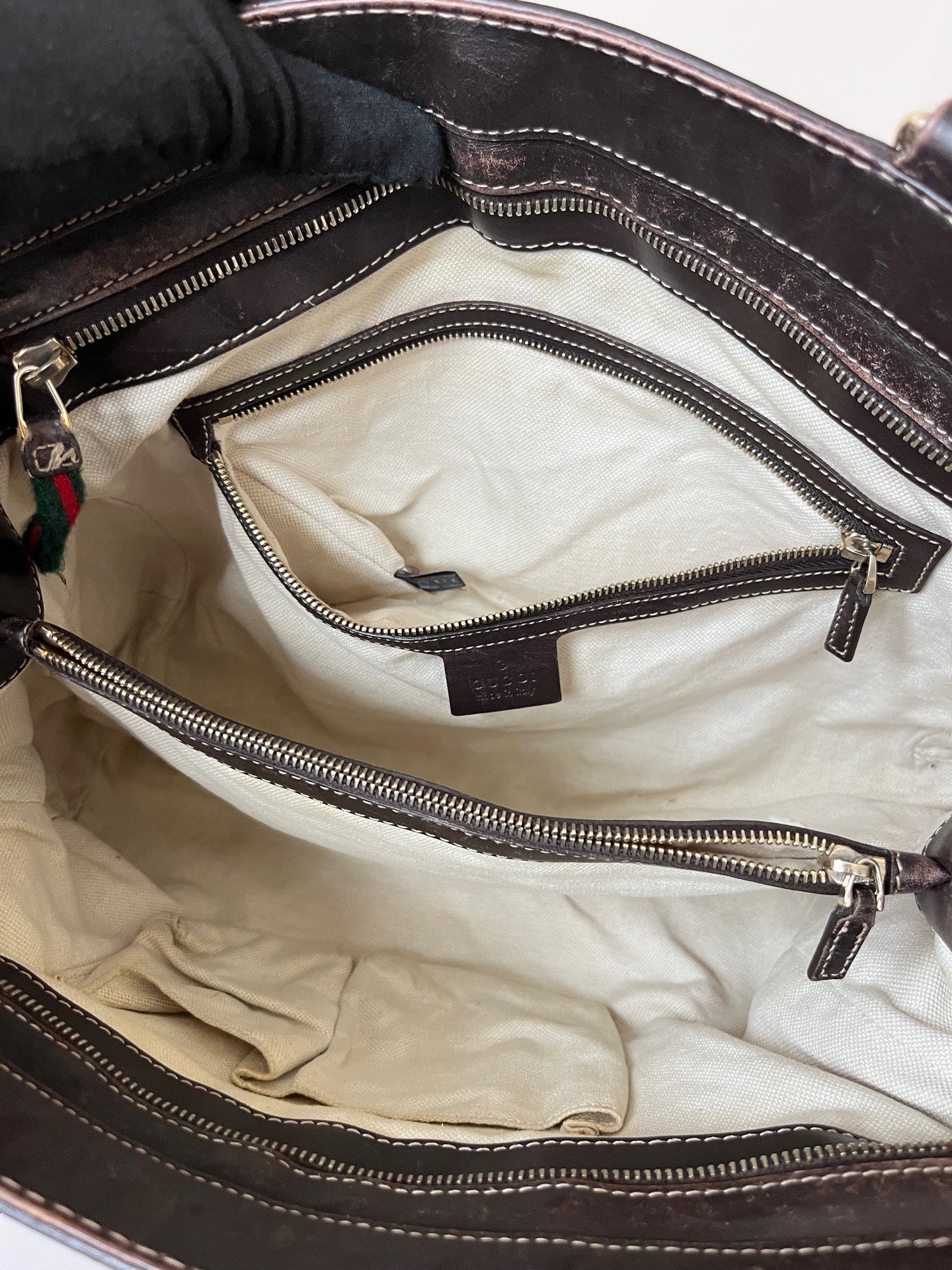 Gucci Leather Satchel