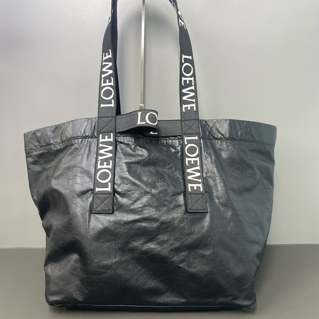 Loewe Leather Black Tote