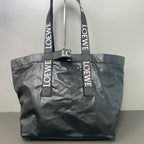 Loewe Leather Black Tote