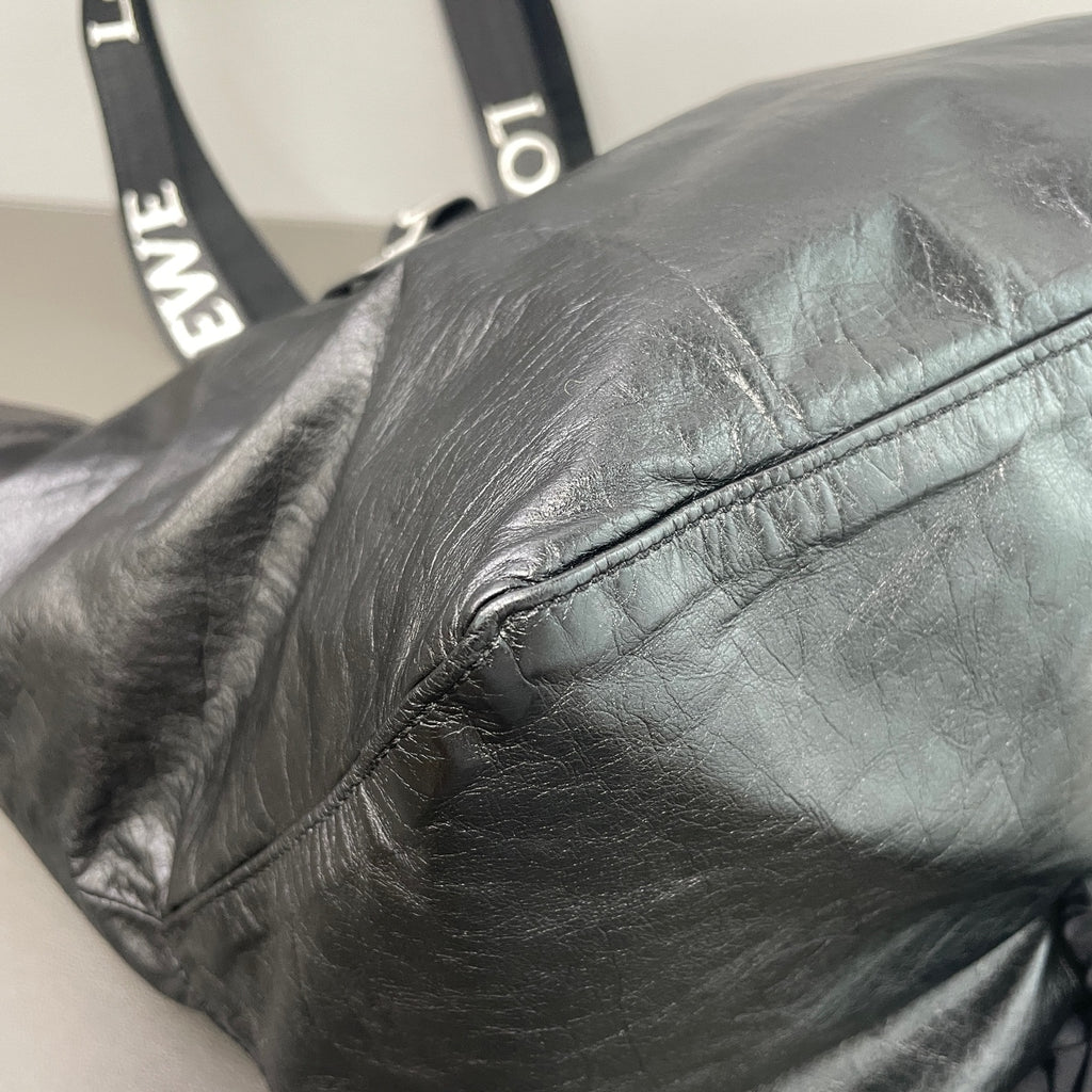 Loewe Leather Black Tote