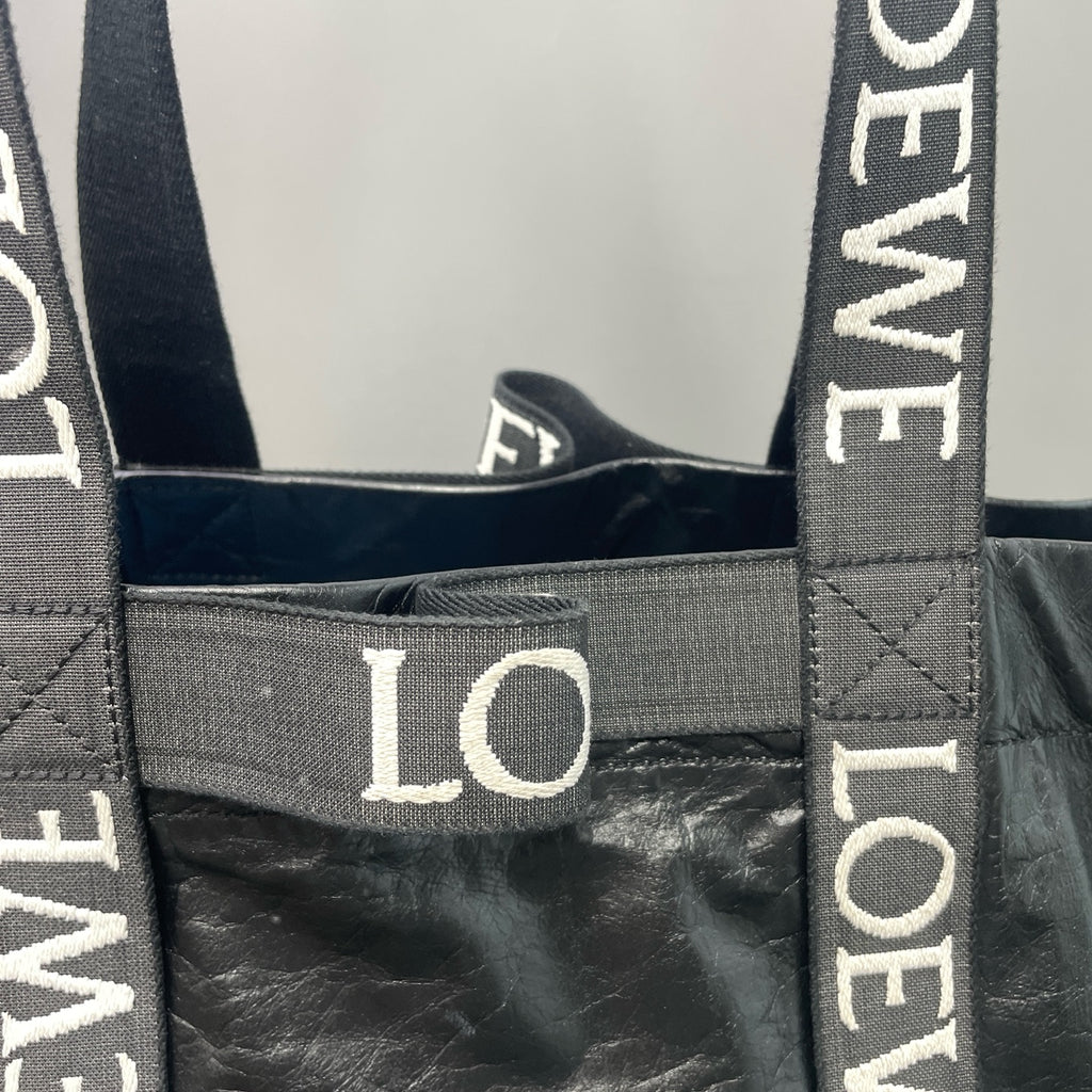 Loewe Leather Black Tote
