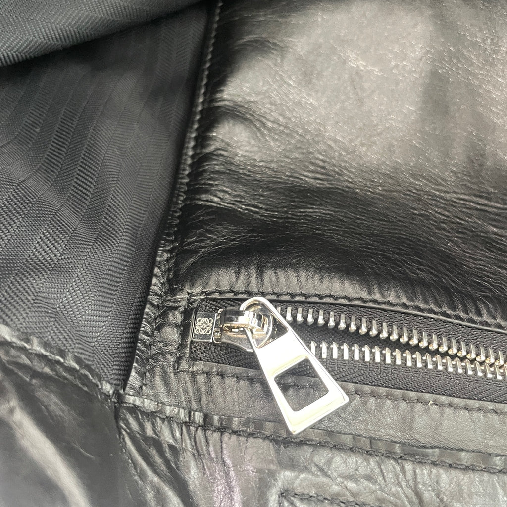 Loewe Leather Black Tote
