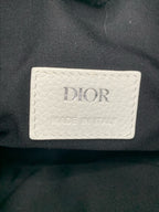 Dior Leather White Saddle Bag