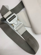 Dior Leather White Saddle Bag