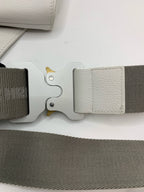 Dior Leather White Saddle Bag