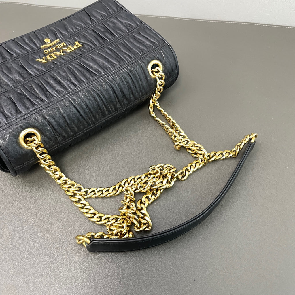 Prada Metal Black Crossbody