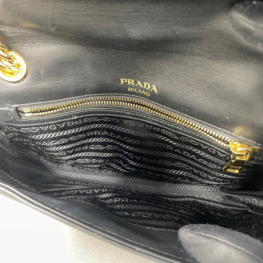 Prada Metal Black Crossbody