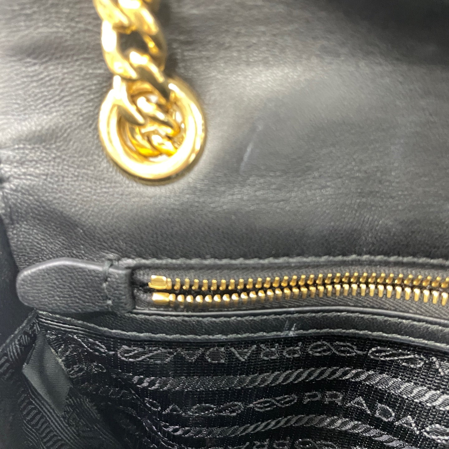 Prada Metal Black Crossbody