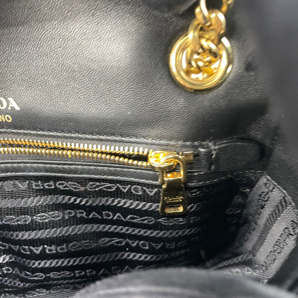 Prada Metal Black Crossbody